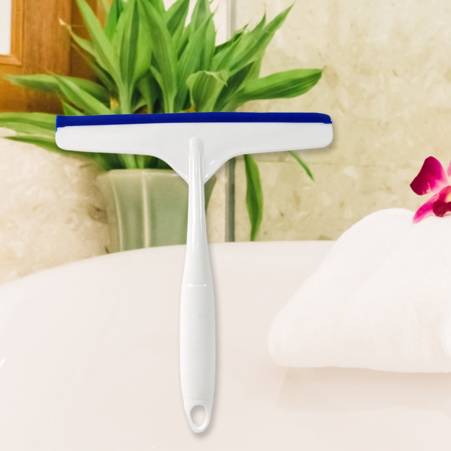 Plastic Kitchen Wiper (White  1 Pc) Plastic Kitchen Wiper (White  1 Pc)
